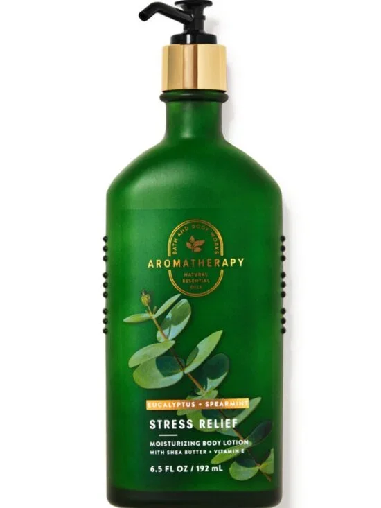 Aromatherapy Eucalyptus Spearmint Stress Relief Moisturizing Body Lotion - Picture 1 of 2